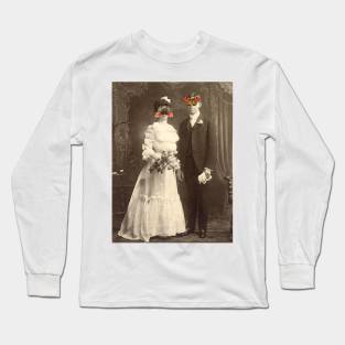 Husband And Wife - Surreal/Collage Art Long Sleeve T-Shirt